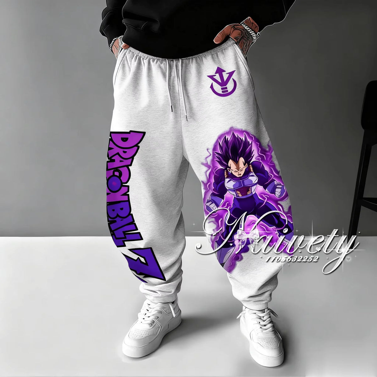 Dragon Ball Jogger Pants | Frieza 3D Print | Oversized Fit | Unisex