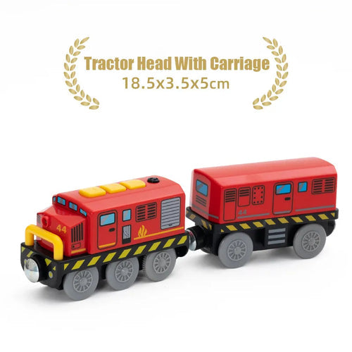 Battery Operated Locomotive Pay Train Set Fit for Wooden Railway Track ToylandEU.com Toyland EU