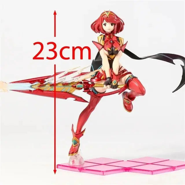 Xenoblade 1/7 Scale Chronicles 2 Hikari Mythra / Pyra Homura Figure Collectible Model Toy Desktop Doll - ToylandEU