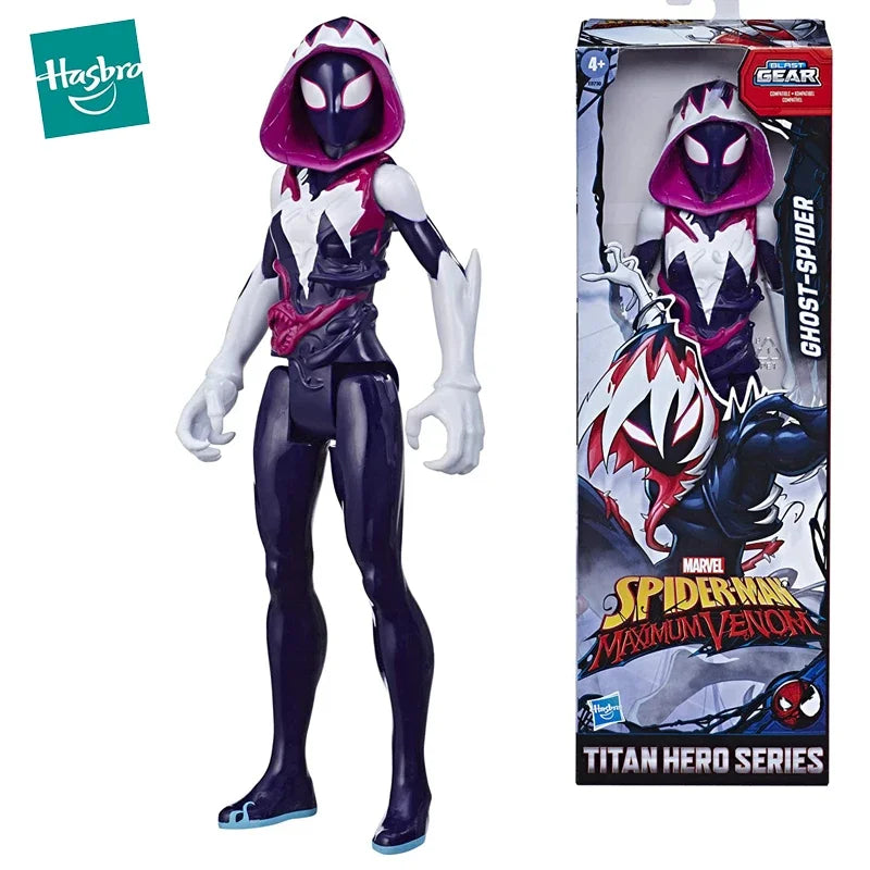 30cm Hasbro Marvel Spiderman Iron Spider Ghost Venom Action Figure - ToylandEU