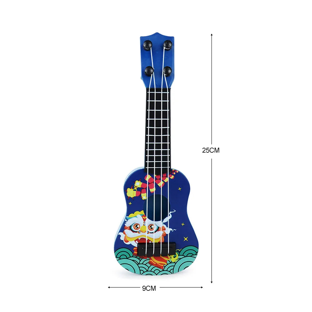 Mini Ukulele For Beginners 4 String Educational Toy Guitar