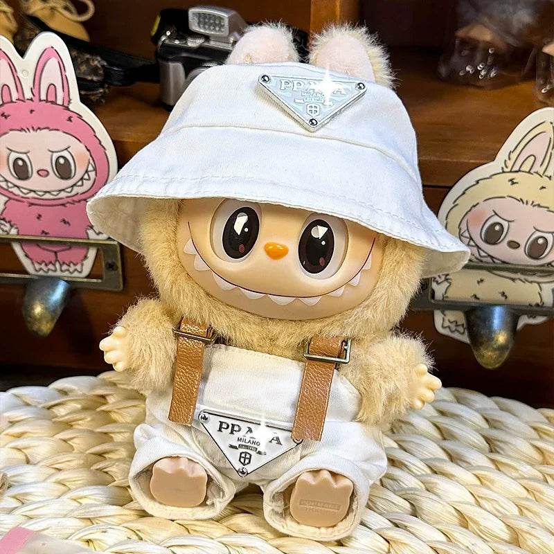 Labubu V1v2v3 17cm Sitting Party Macaron Fashion Set - ToylandEU