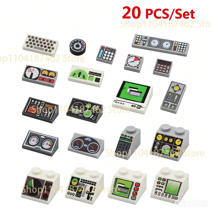 Building Blocks | Compatible With Lego | Printed Mini Parts | Unisex Builder Kit