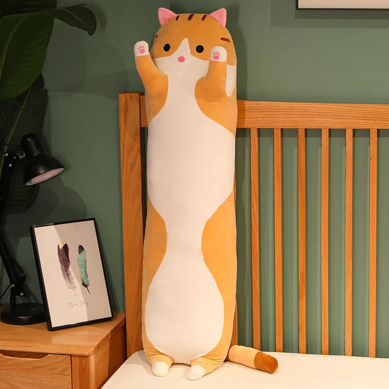 Long Cat Plush Toy | Ultra Soft Texture | Toylandeu™