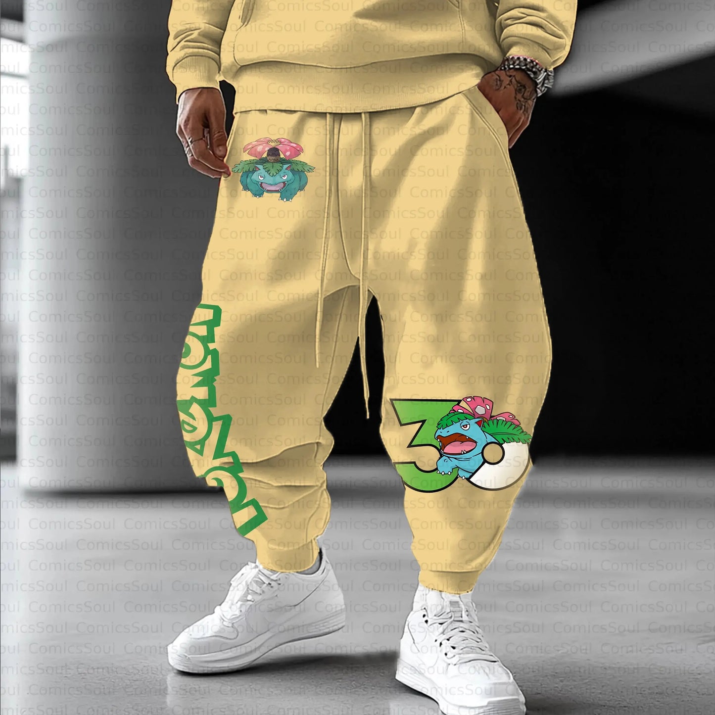 Pokemon Sweatpants | 30th Anniversary Design | Unisex Joggers