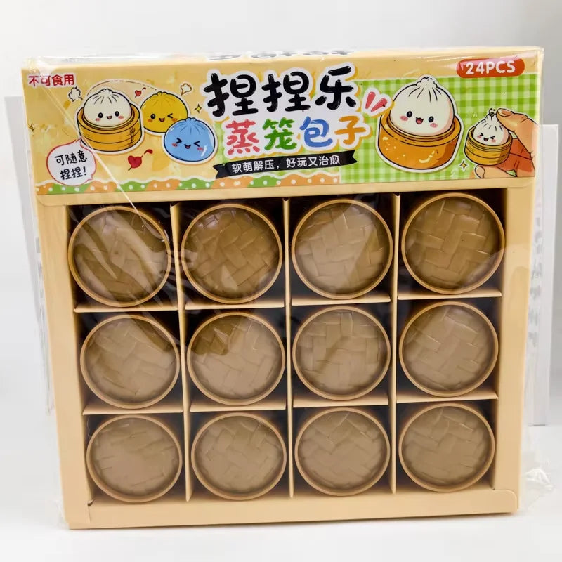 Squishy Advent Calendar | Slow Rebound | Dumpling Blind Box | Holiday Gift