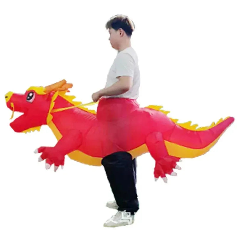 Jockey Costume Inflatable | Shark Dino Chicken & More Animal Styles
