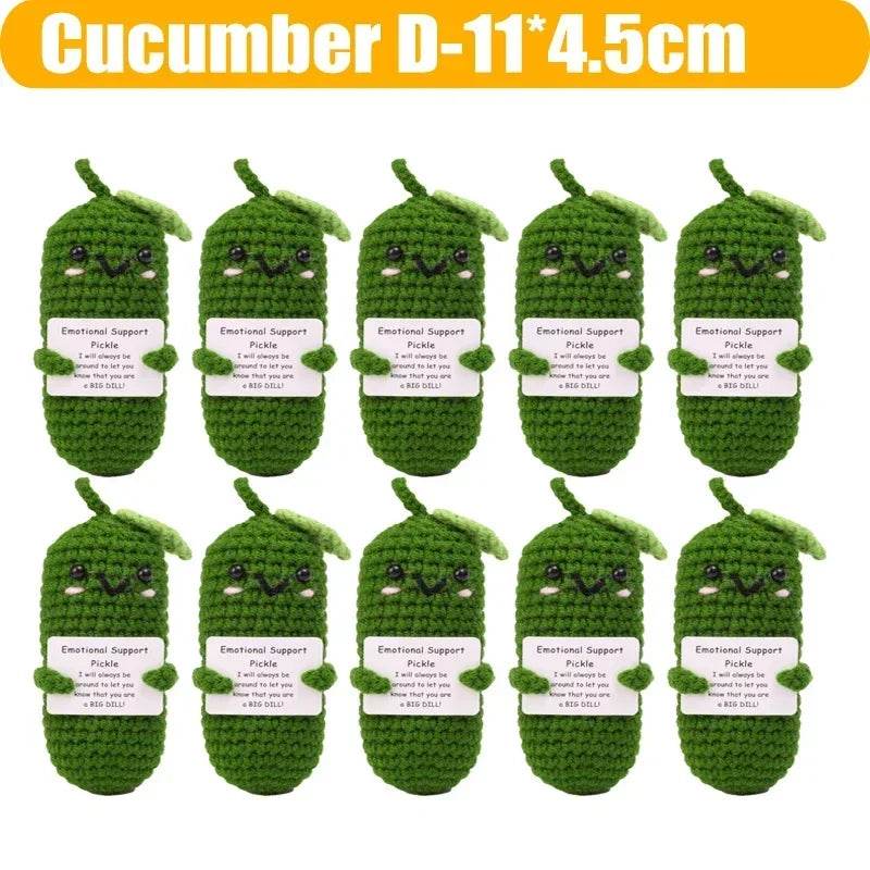 10/1PC Mini Funny Positive Potato Cucumber Poop Dolls Toys - ToylandEU