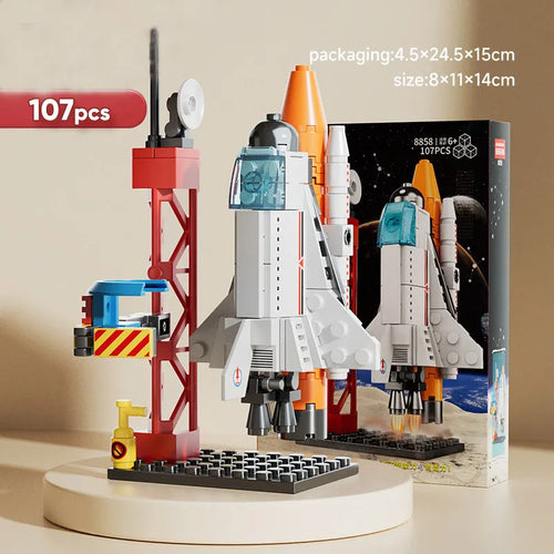 Space Shuttle Model Building Blocks - Aerospace Educational Toy ToylandEU.com Toyland EU