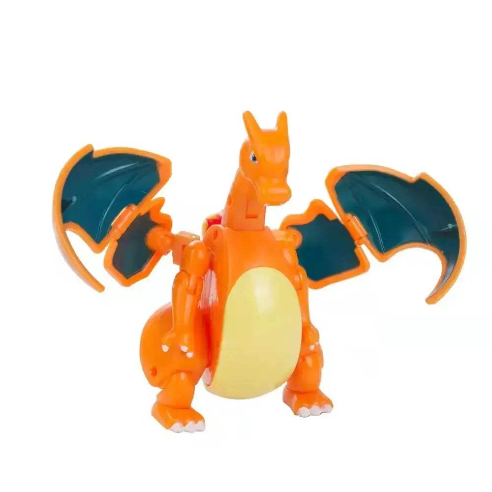 Pokemon Pokeball Anime Figures Toys, Pikachu Gengar Dragonite Snorlax Lapras Pocket Pokeball Toys - CLOUDANIMESTUDIO