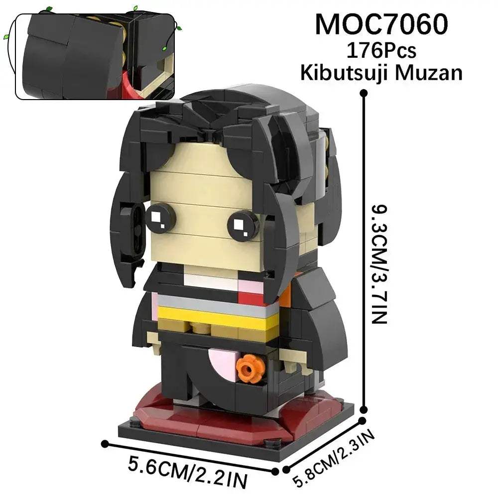 Demon Slayer Anime Figure Building Blocks Premium Set For Adults - ToylandEU