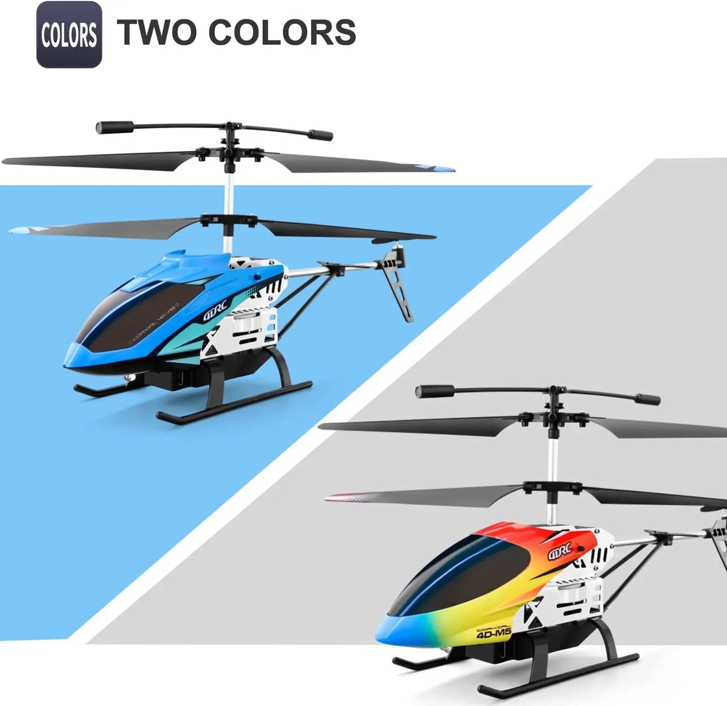 M5 Remote Control Helicopter Altitude Hold 3.5 Channel Rc Helicopters - ToylandEU