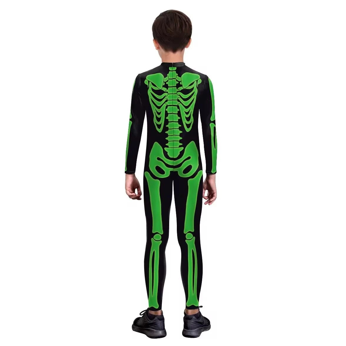 Glow-in-the-Dark Skeleton Costume for Kids - Spooky Fun Costume!