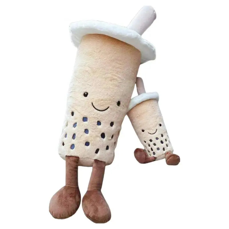 Kawaii Pearl Milk Tea Plush Doll - Soft Cuddly Toy for All Ages