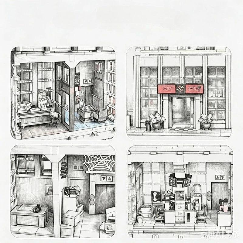 Building Bricks | 3772 Pcs Model Kit | Toylandeu™