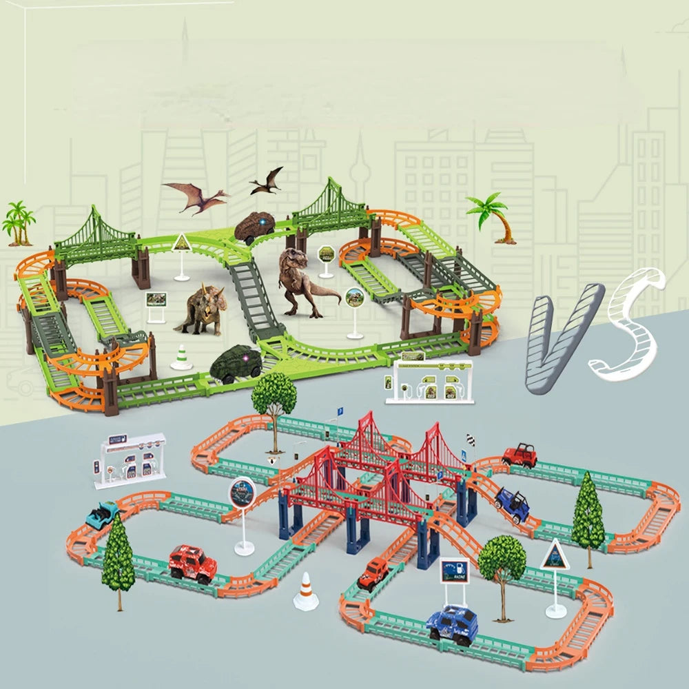 Electric Train Toy for Parent Child Educational Fun