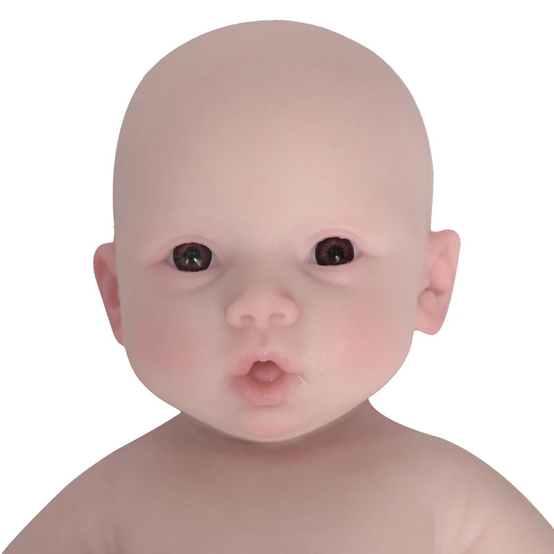 Lifelike 47cm Reborn Baby Girl Doll - Realistic Silicone Companion