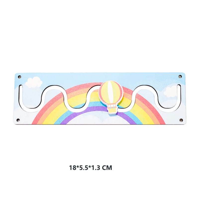 Busy Board Diy Material Accessories Montessori Teaching Aids Baby Early Education Learning Skill Toy Part Wooden Board Games - ToylandEU