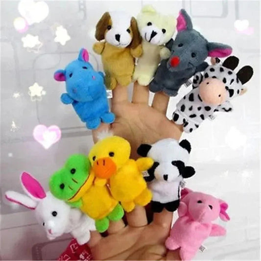 Cute Animal Finger Puppets for Baby's Educational Play - ToylandEU