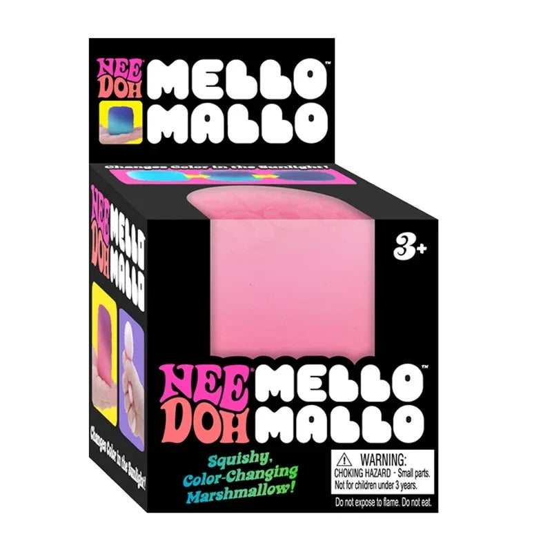Squishy Fidget Toy | UV Reactive | Soft Texture | Mello Mallo Style