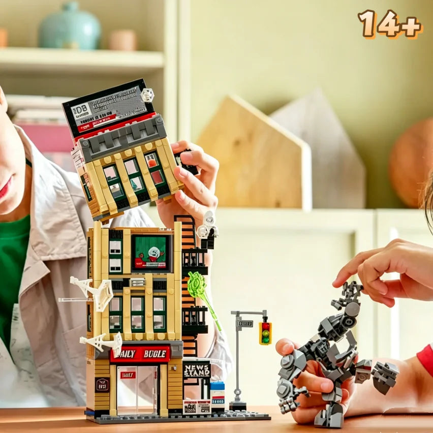 Building Blocks | 781 Pcs | Spider Man Vs Mysterio | The Daily Bugle