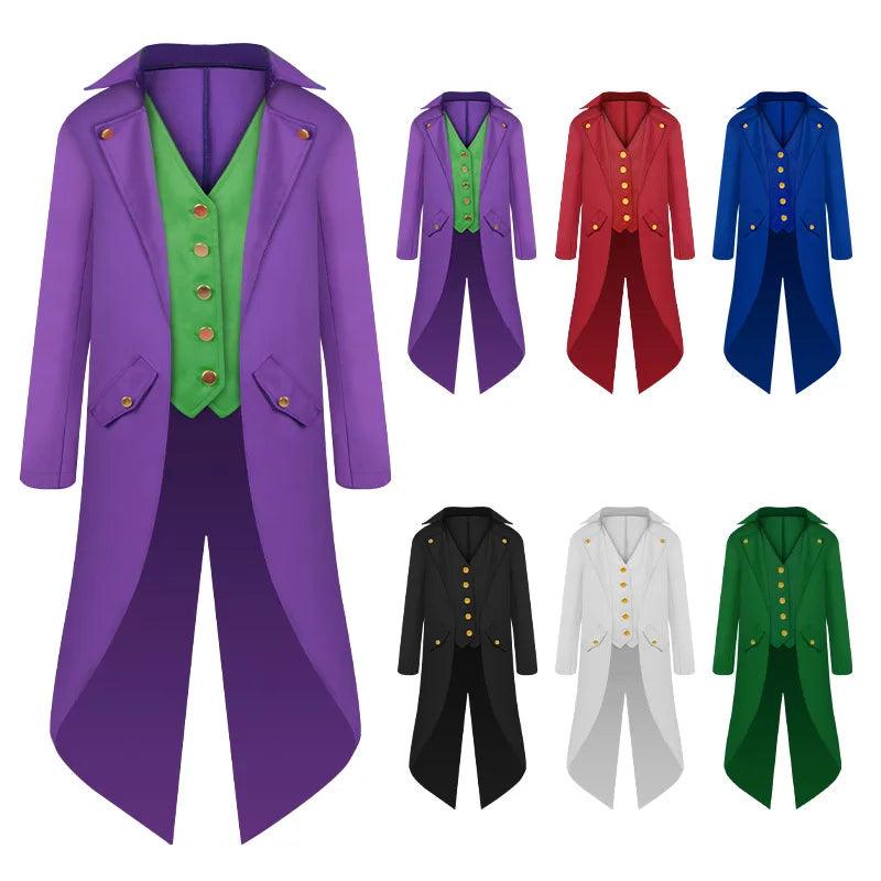 Gothic Cotton Tailcoat | Cosplay Ready | Toylandeu™