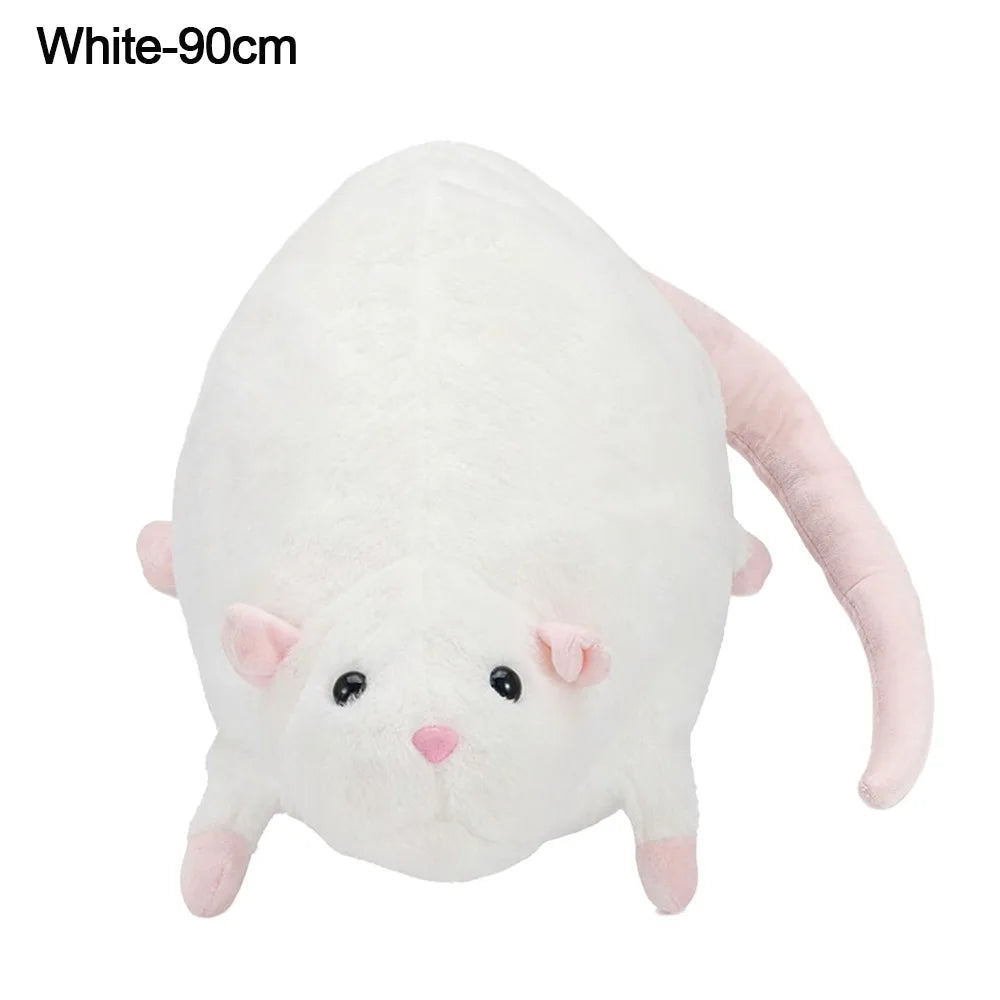 Oversized Flower Branch Mouse Plush Toy For Gift Cute