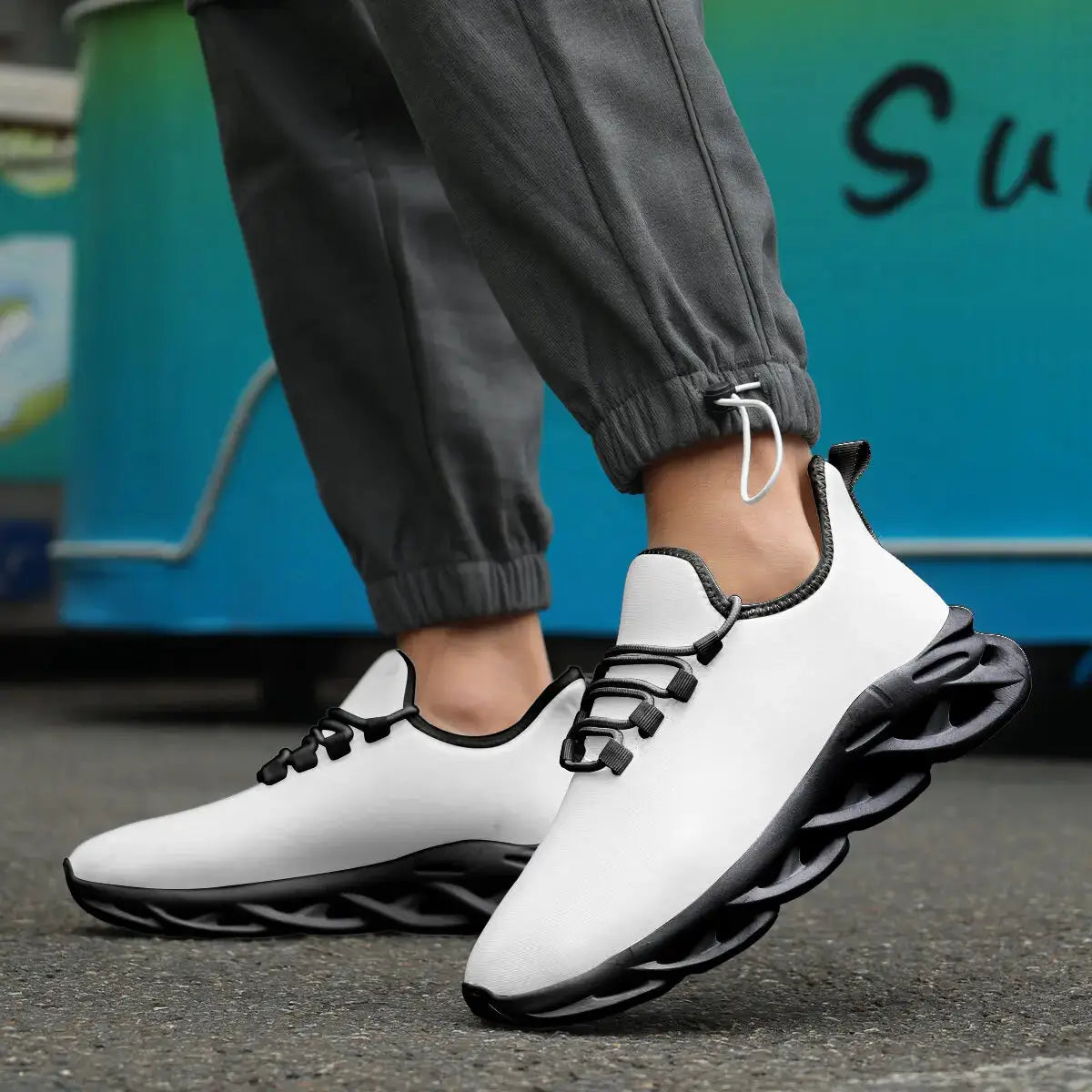 Children's Parent-child Shoes for Spring Cartoon Character Print Lightweight Sneakers Breathable Flat Heel Lace-up Casual Shoes - ToylandEU