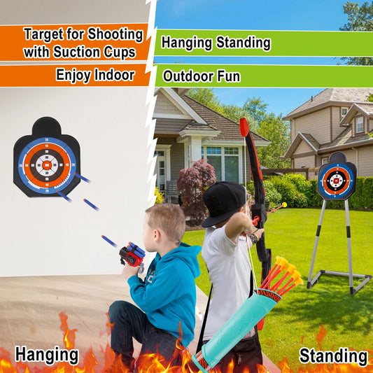 Led Light Up Bow and Arrow Archery Set for Children