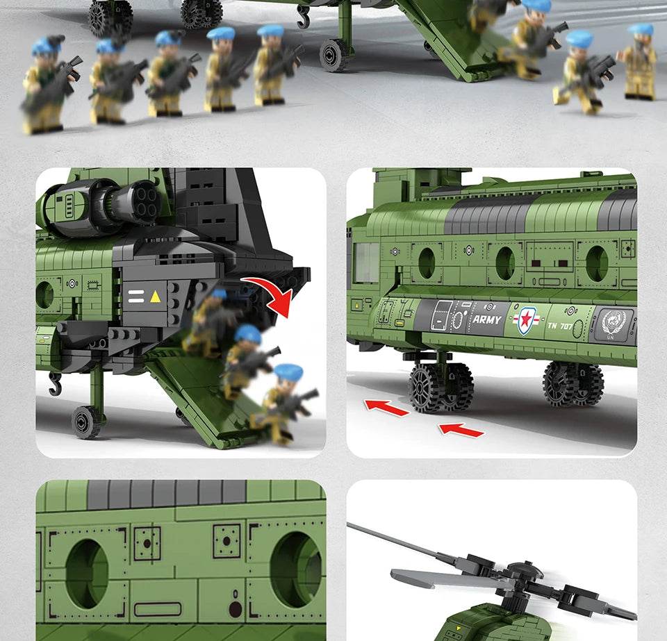 Aircraft Series F22 Fighter Building Blocks Model Toys - ToylandEU