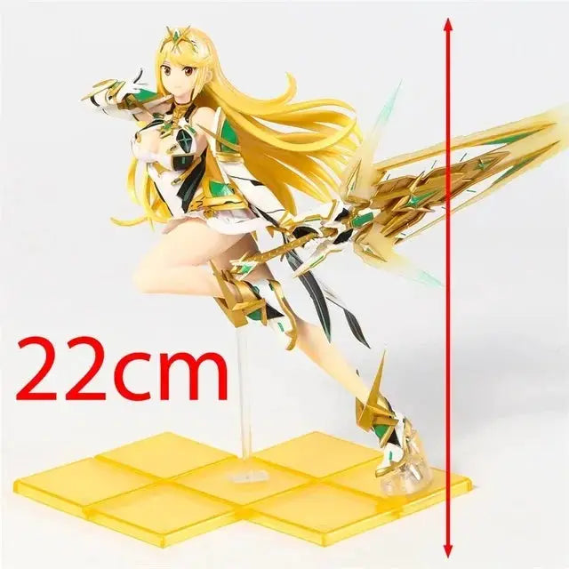 Xenoblade 1/7 Scale Chronicles 2 Hikari Mythra / Pyra Homura Figure Collectible Model Toy Desktop Doll - ToylandEU