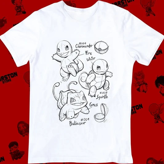 Pokemon T-Shirt | Fusion Print Gengar Koffing | 100% Cotton | Oversized