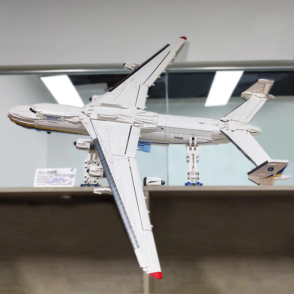 Aircraft Building Block Set | AN-225 Large Transport Aircraft | 5350 Pieces
