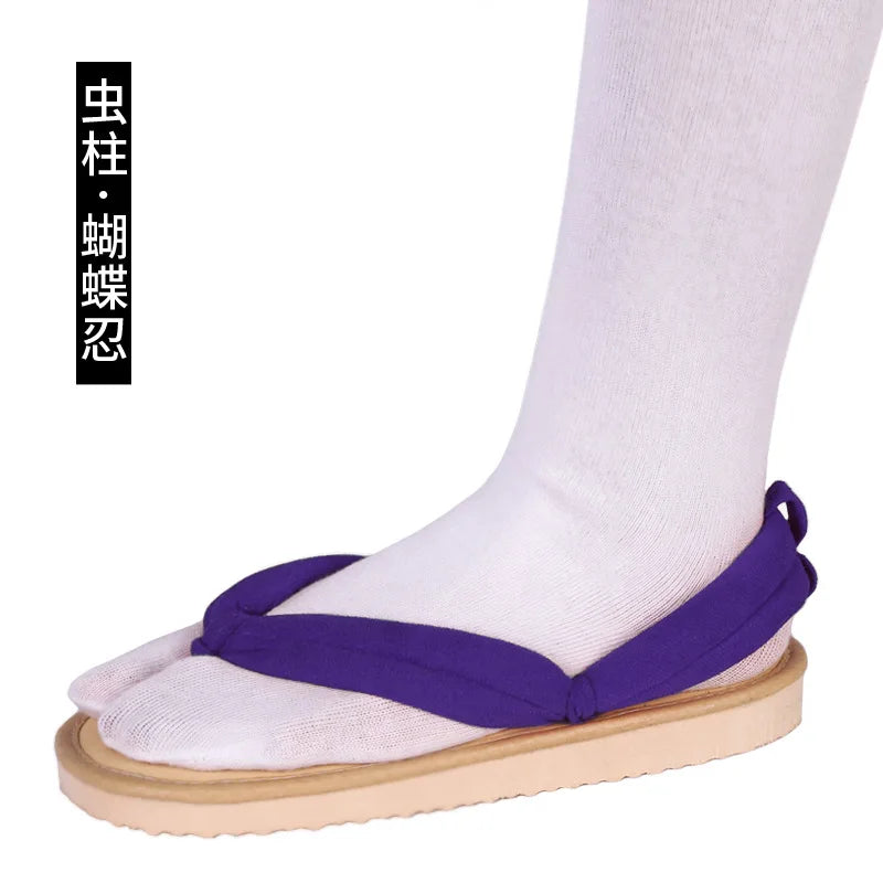 Anime Cosplay Sandals | Character Print | Plastic Upper And Sole | Adult Unisex