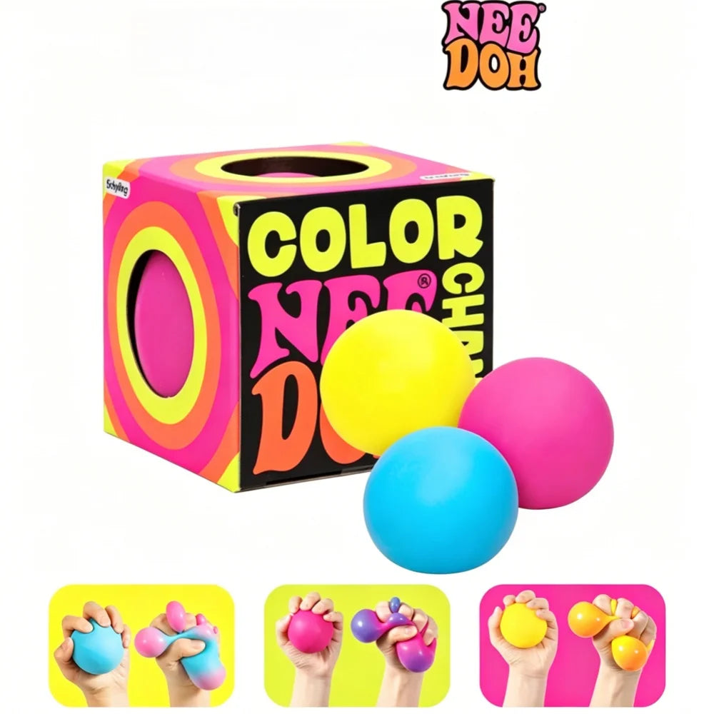 Stress Relief Fidget Balls | Squeeze Color Change | Anxiety Relief Toys