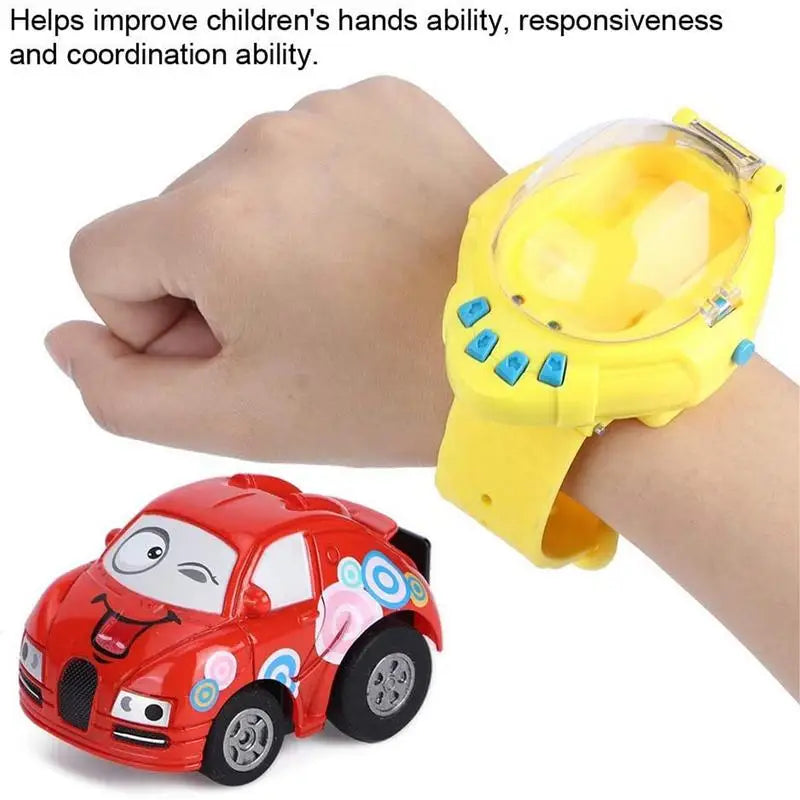 Remote Control Racing Car Watch - USB Rechargeable Fun for Ages 14+