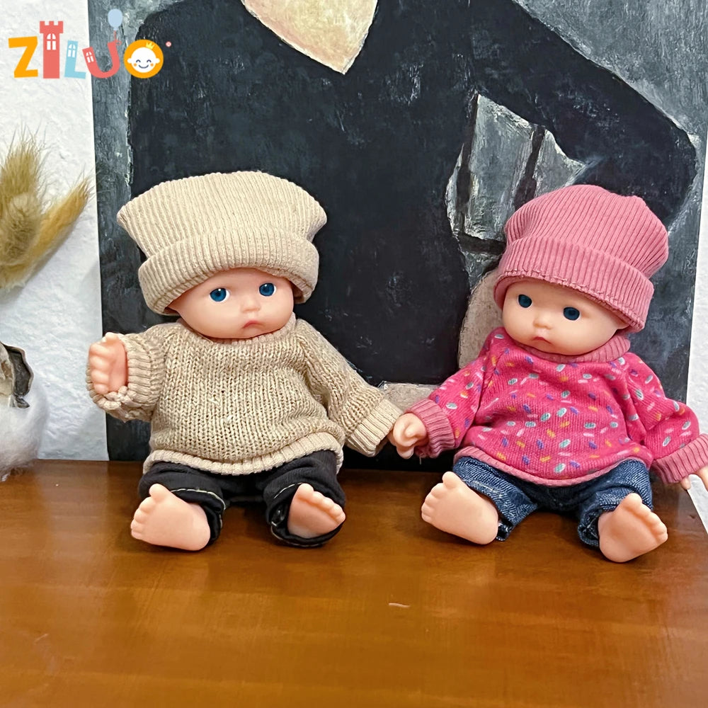 Mini Palm Sized Reborn Dolls One Twelfth Scale Dress Up