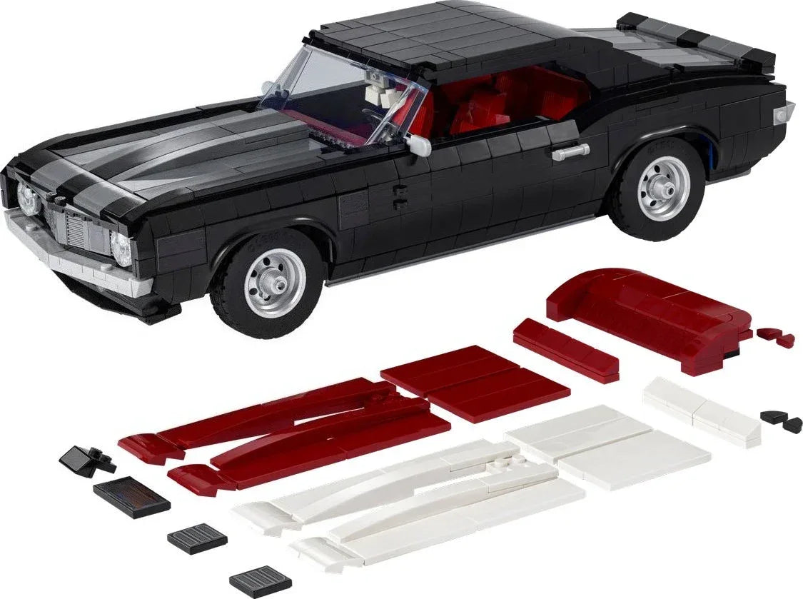 Vintage Black Car Building Blocks Set Lego Compatible Gift - ToylandEU