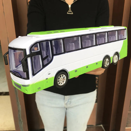 Children's Pull Back Bus Toy Vehicle - ToylandEU