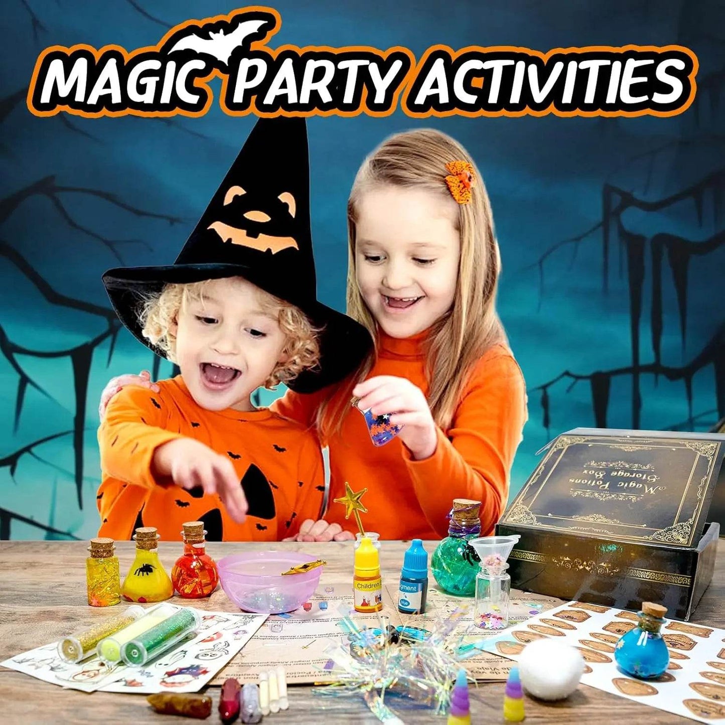 Fairy Magic Potions Kit Kids DIY Witch Glowing Spell Potion - ToylandEU