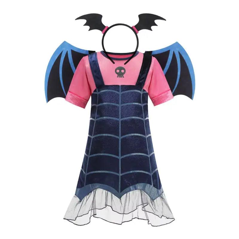 Girls Bat Dress | Purple Wings | Toylandeu™