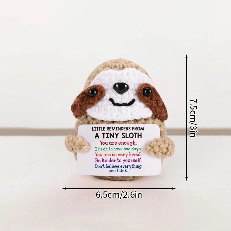 Positive Energy Bee Hug Pocket Doll Mini Handmade Gift - ToylandEU