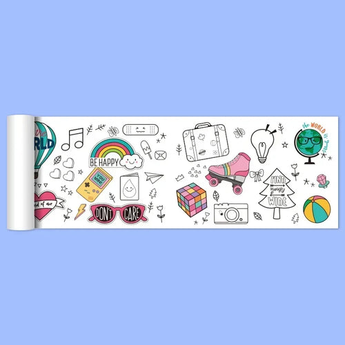 Kids Creativity Canvas - Large Painting Paper Roll for Graffiti and Drawing ToylandEU.com Toyland EU