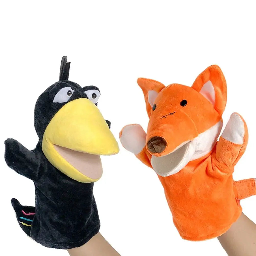 Educational Kawaii Animal Hand Finger Puppet Plush Doll for Baby - ToylandEU