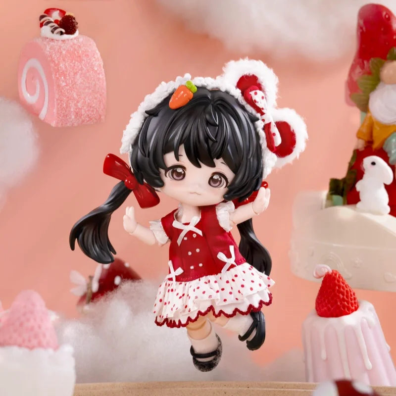 BJD Doll | 12 Inch | Desk Decor Collectible | Bonnie Milk Cake Dream Puff