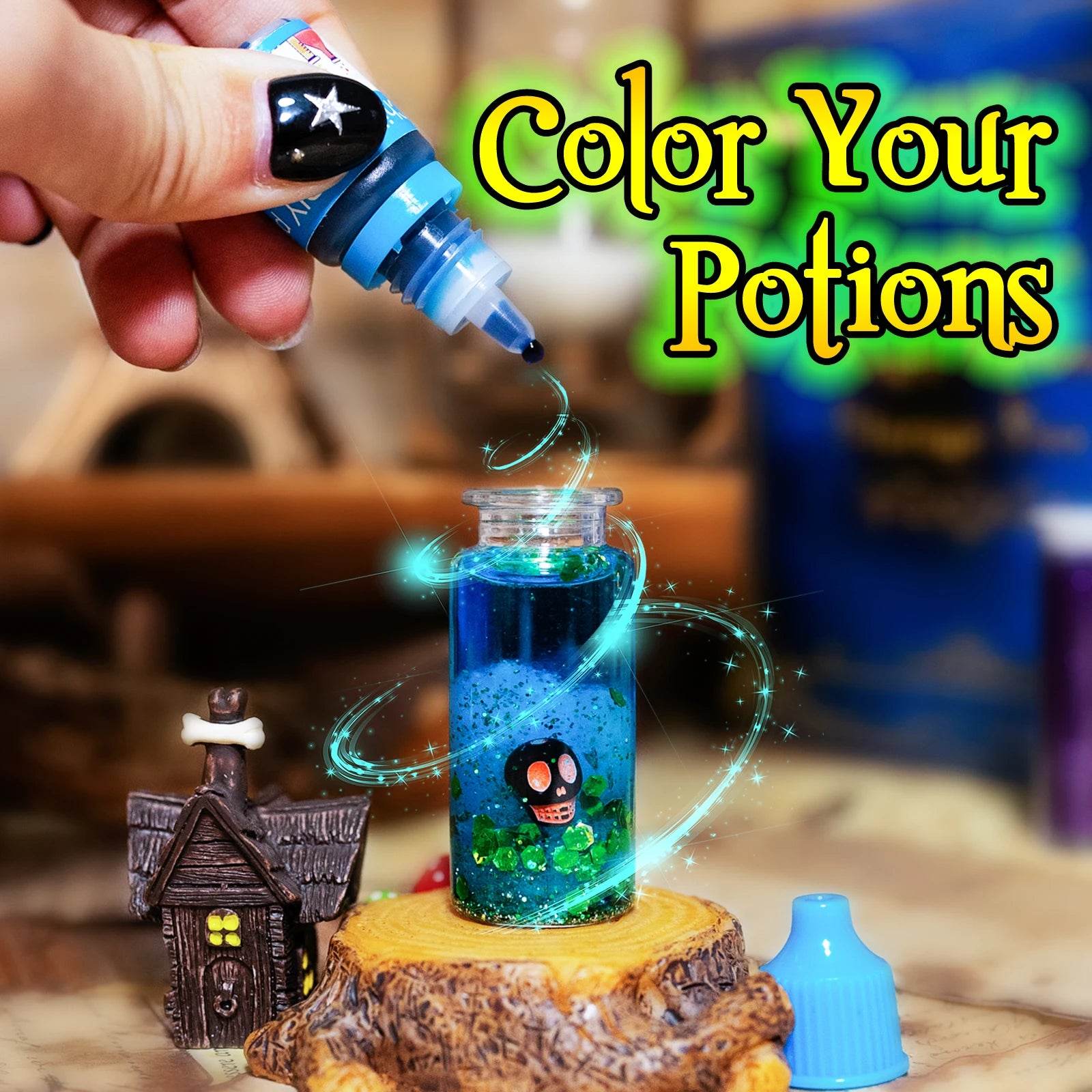 Fairy Magic Potions Kit Kids DIY Witch Glowing Spell Potion - ToylandEU