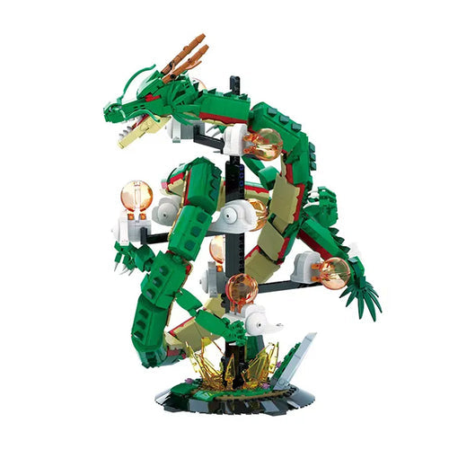 Glowing Dragon Brick Model with Paper Manual ToylandEU.com Toyland EU