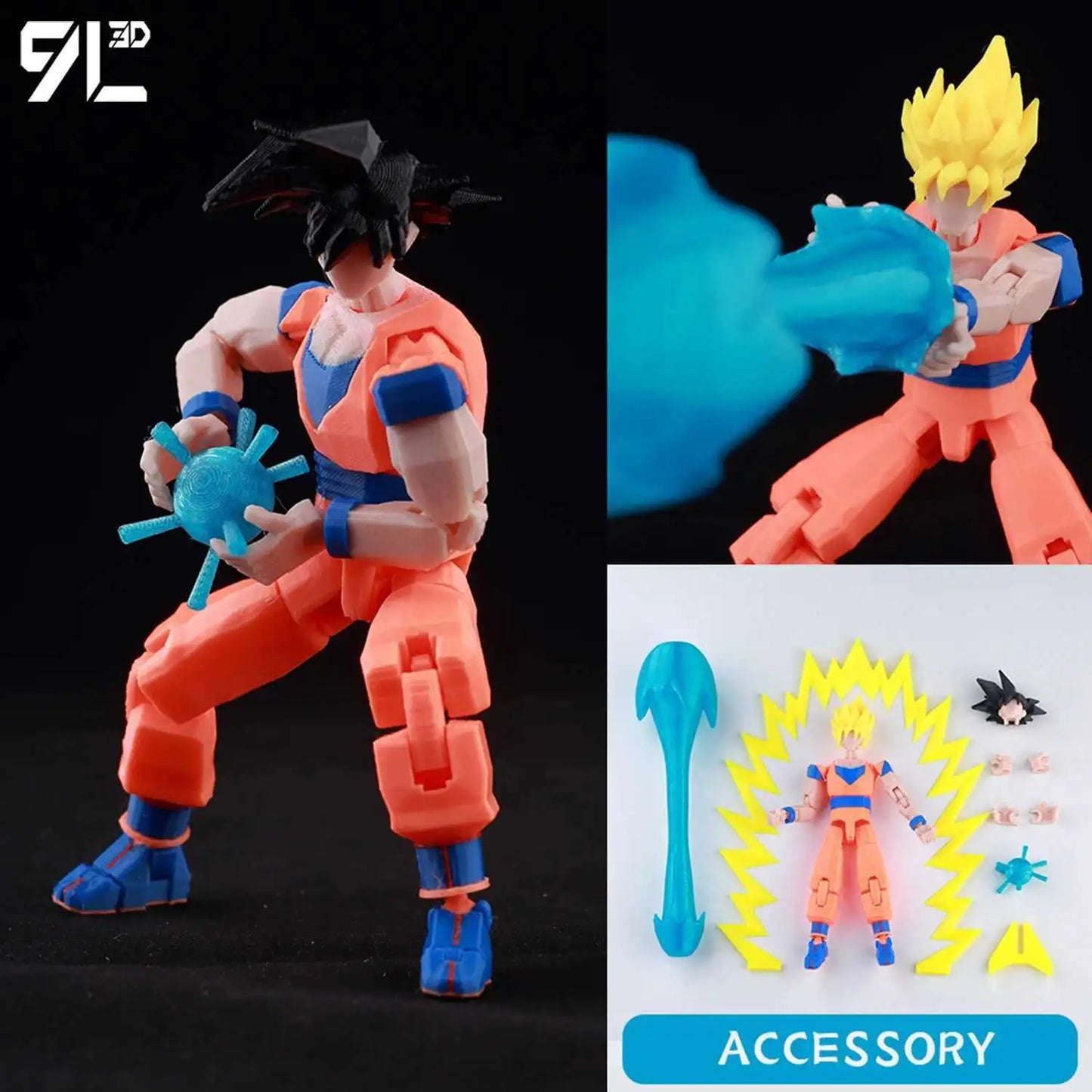 Dragon Ball Goku Beerus Action Figure Articulated Collectible