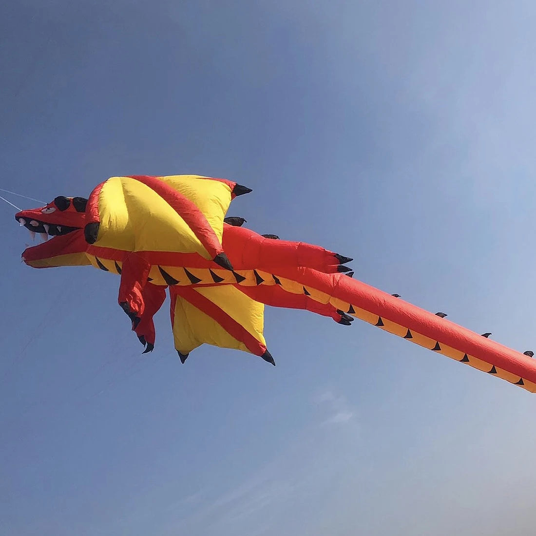 Kite Line | 6.5m Dragon Kite Line | Ripstop Nylon Fabric | Kite Festival
