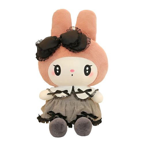 30-60cm Sanrio Kuromi My Melody Plush Toy Big Size Kawaii Gothic Little ToylandEU.com Toyland EU